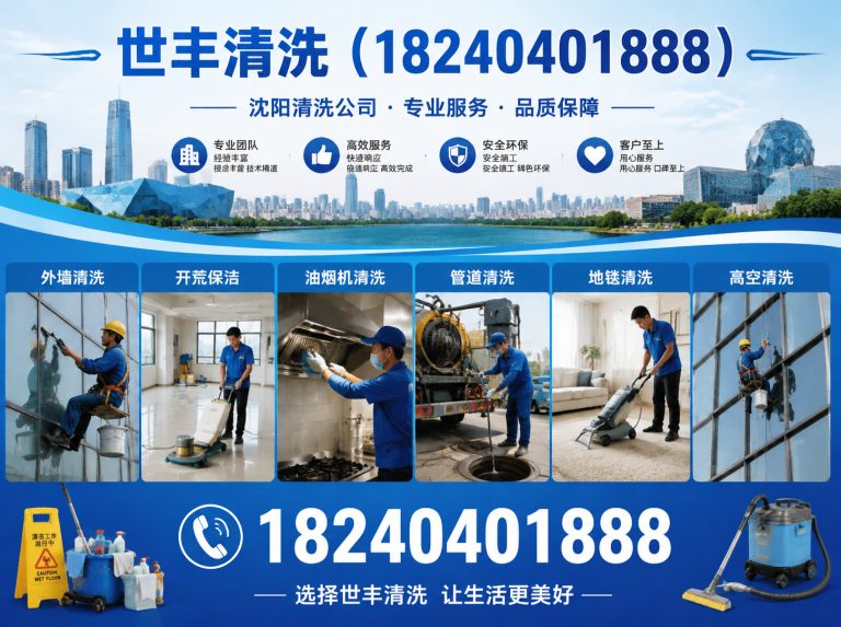 辽宁沈阳清洗公司展示图